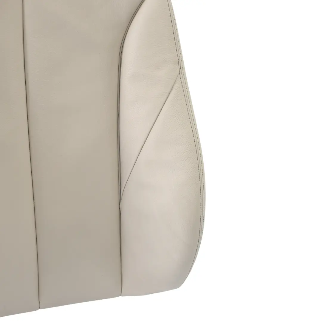 Couvre-dossier de siège sport avant droit Cuir Dakota Oyster Chauffé pour BMW F30 F31 à propos du numéro de pièce 7303715 BMW F30 F31 Couvre-dossier de siège sport avant droit Cuir Dakota Oyster Chauffé - SKU 7303715 - Numéro de pièce 7303715