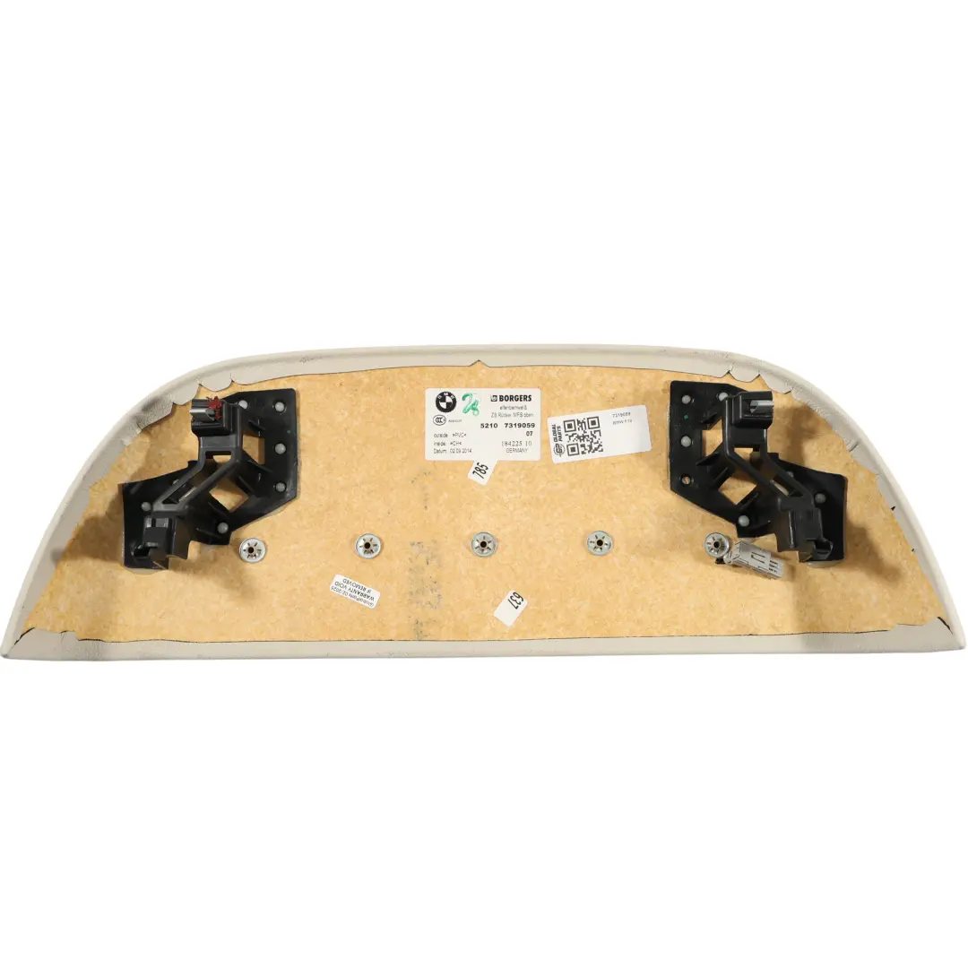 BMW F07N F10N F11N Garniture Siège Avant Panneau Latéral Siège Arrière - SKU 7319059 - Numéro de pièce 7319059