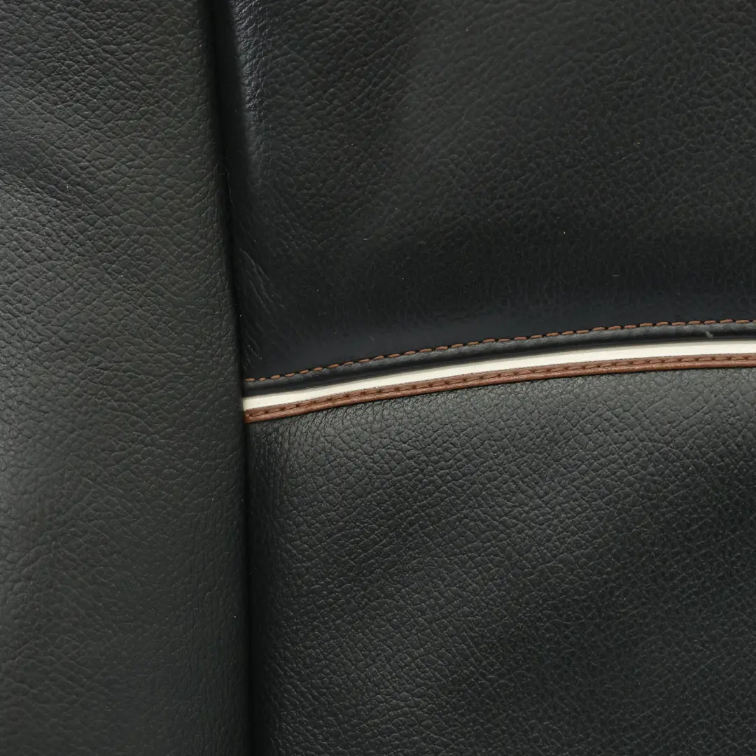 Backrest Front Left N/S Heated Leather Nevada Piping Gray Brown to BMW X1 E84 Seat with Part number 7324173 BMW X1 E84 Seat Backrest Front Left N/S Heated Leather Nevada Piping Gray Brown - SKU 7324173 - Part number 7324173