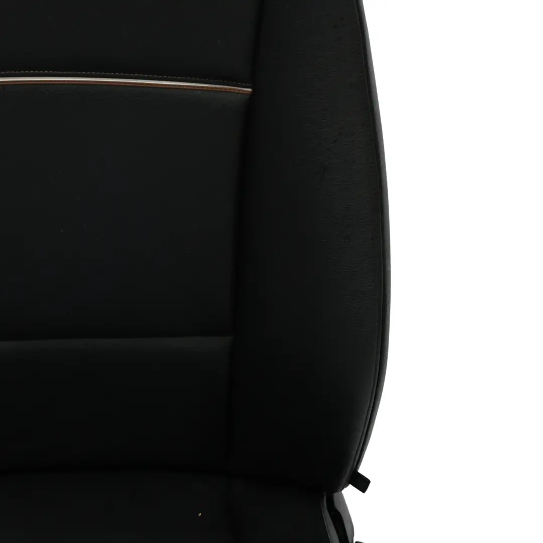 BMW X1 E84 Sitz Vorne Rechts Außen Beheizt Leder Nevada Schwarz Keder Grau Braun - SKU 7324174-2 - Teilenummer 7324174