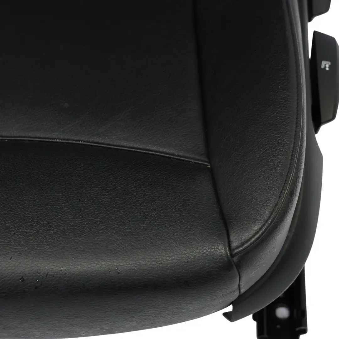 BMW X1 E84 Sitz Vorne Rechts Außen Beheizt Leder Nevada Schwarz Keder Grau Braun - SKU 7324174-2 - Teilenummer 7324174
