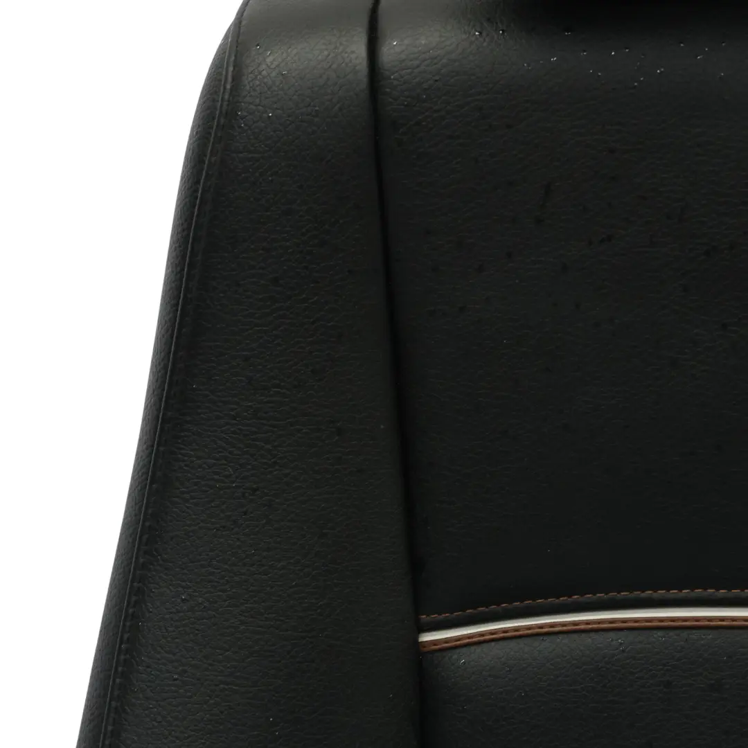 BMW X1 E84 Sedile Anteriore Destro Riscaldato Pelle Nevada Nero Piping Grigio - SKU 7324174-2 - Numero di parte 7324174