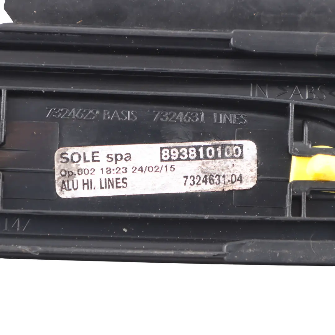 BMW F34 F36 Garniture Seuil Porte Couvercle Plaque Protection Arrière - SKU 7324631 - Numéro de pièce 7324631