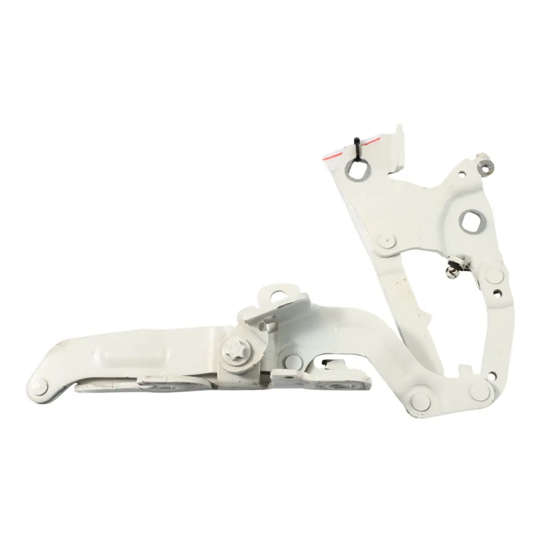 BMW E92 E93 LCI Engine Hood Hinge Front Left N/S Alpinweiss White 300 - SKU 7325939-AW - Part number 7325939