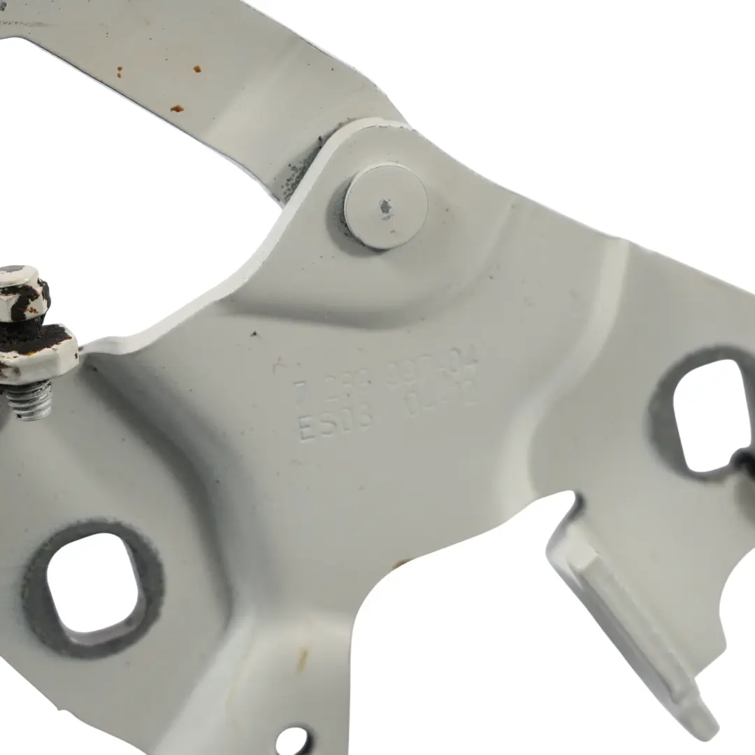 BMW E92 E93 LCI Engine Hood Hinge Front Left N/S Alpinweiss White 300 - SKU 7325939-AW - Part number 7325939