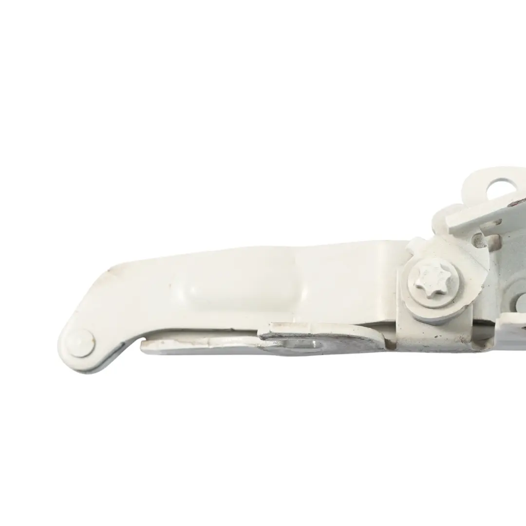 BMW E92 E93 LCI Engine Hood Hinge Front Left N/S Alpinweiss White 300 - SKU 7325939-AW - Part number 7325939