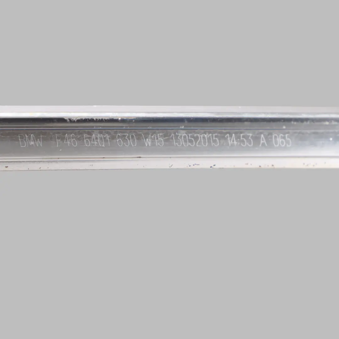 BMW F46 Rear Door Upper Chrome Strip Trim Gasket Seal Chrome Right O/S - SKU 7326166 - Part number 7326166
