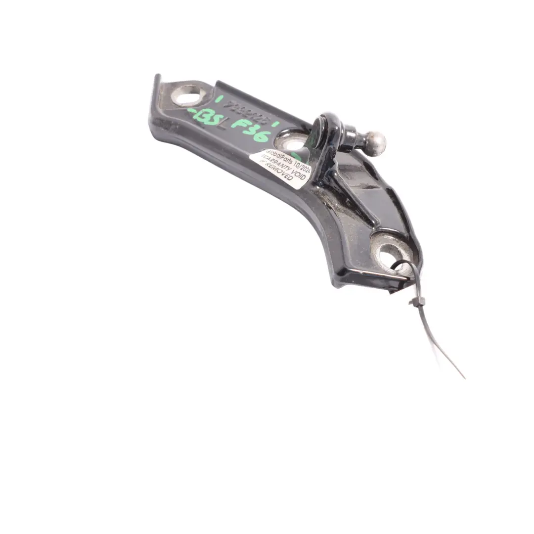 BMW F36 Kofferraumdeckelhalterung Links Schwarz Saphir 475 - SKU 7332125-BS - Teilenummer 7332125
