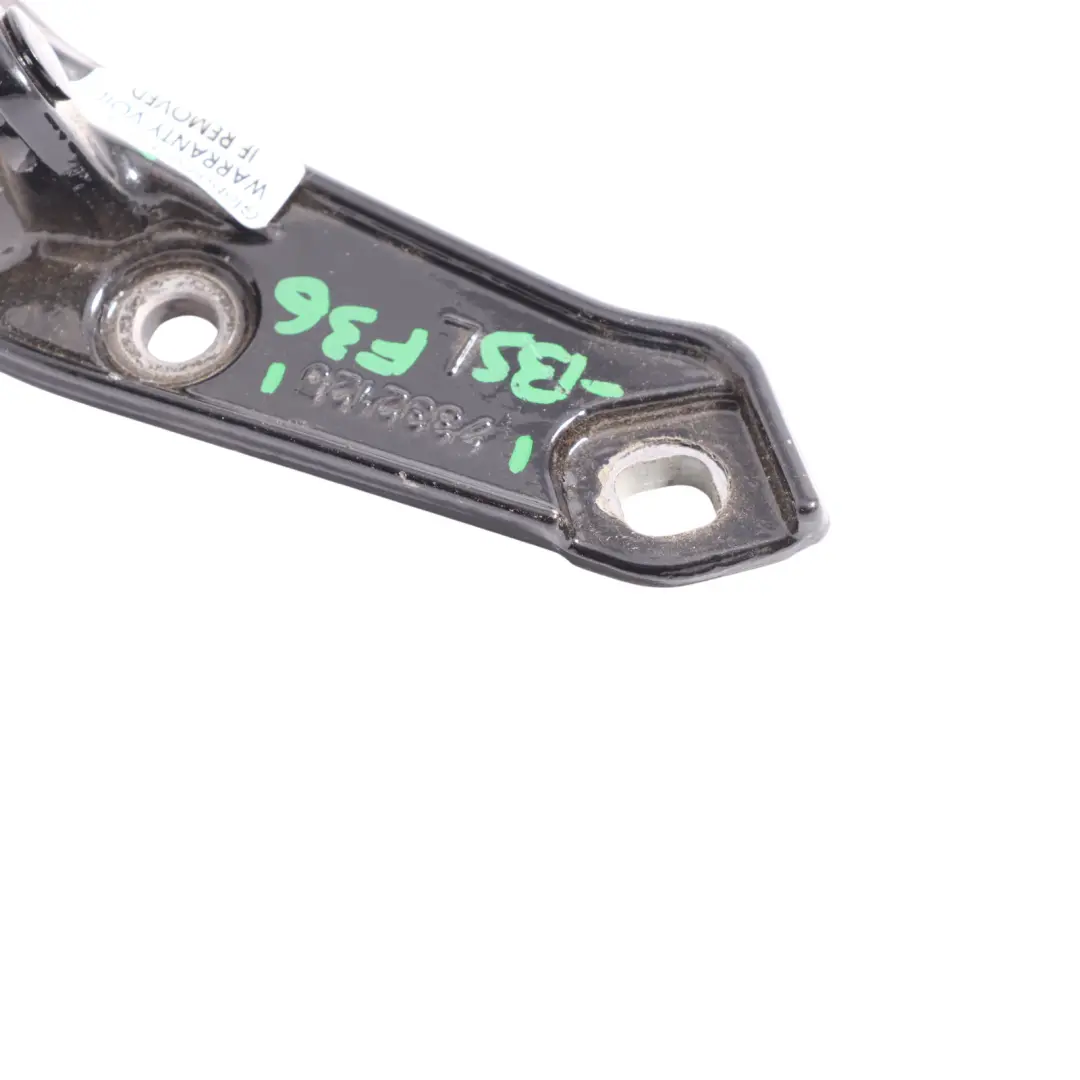 BMW F36 Kofferraumdeckelhalterung Links Schwarz Saphir 475 - SKU 7332125-BS - Teilenummer 7332125
