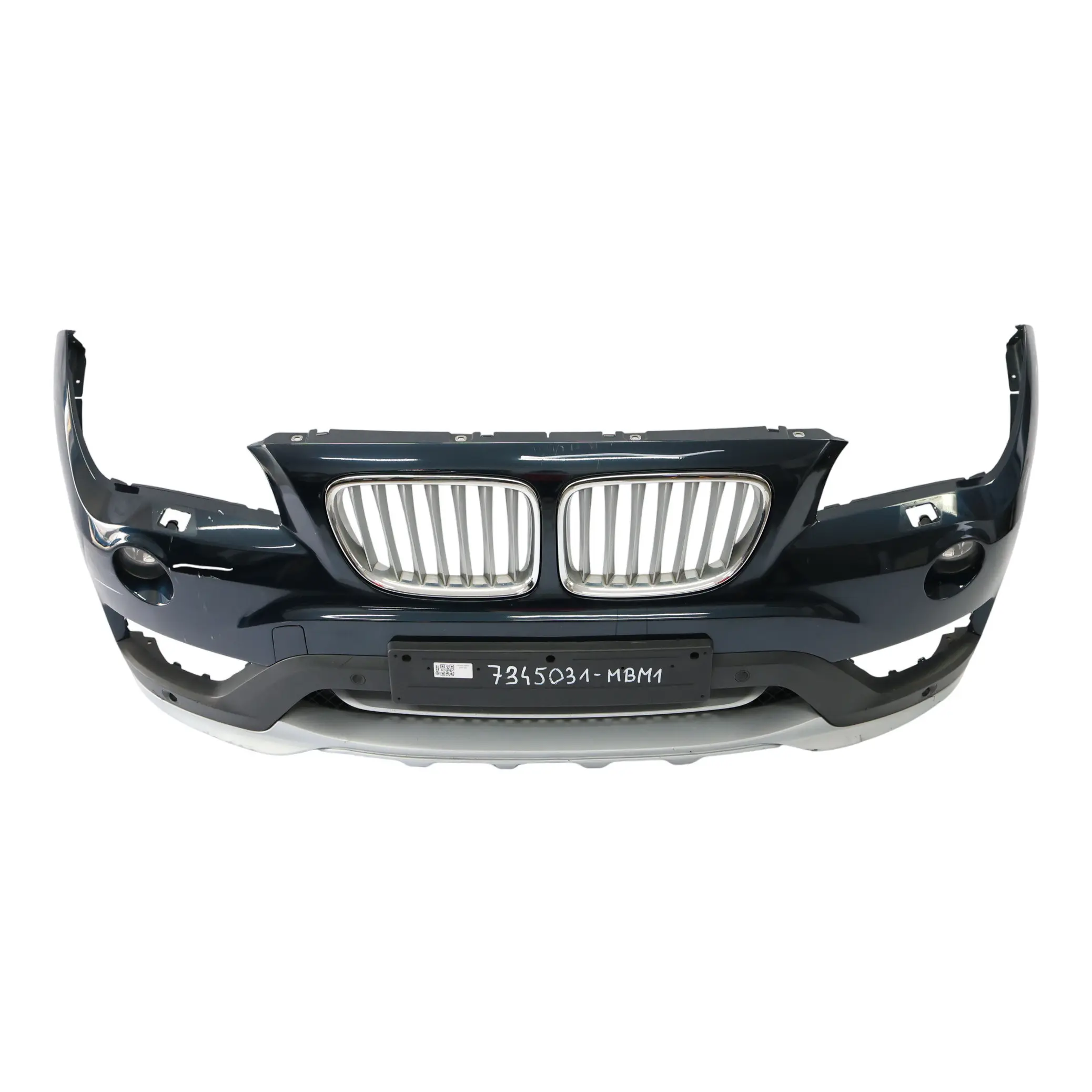 Front Bumper BMW X1 E84 PDC Cover Panel Midnight Blue Metallic - B38