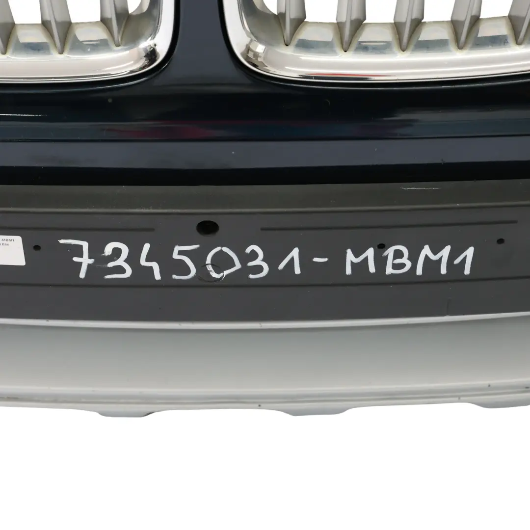 BMW X1 E84 Zderzak Przedni PDC Midnight Blue Niebieski Metalik - B38 - SKU 7345031-MBM1 - Numer Części 7345031