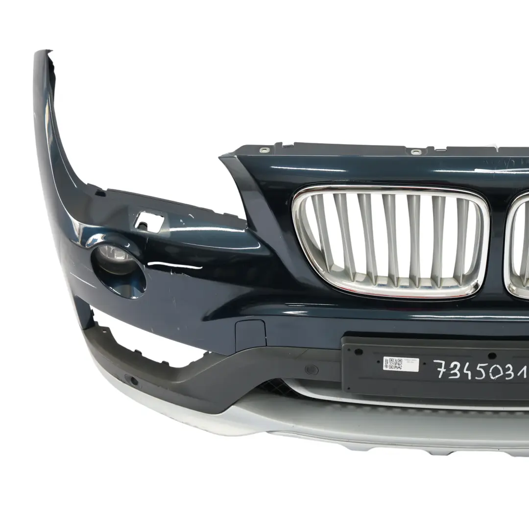 Front Bumper BMW X1 E84 PDC Cover Panel Midnight Blue Metallic - B38 to with Part number 7345031 Front Bumper BMW X1 E84 PDC Cover Panel Midnight Blue Metallic - B38 - SKU 7345031-MBM1 - Part number 7345031