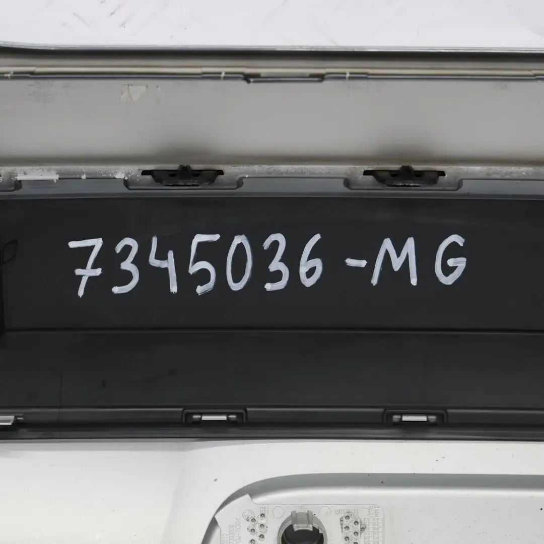 Bumper Rear Trim Panel PDC Mineralgrau Grey Metallic - B39 to BMW X1 E84 with Part number 7345036 BMW X1 E84 Bumper Rear Trim Panel PDC Mineralgrau Grey Metallic - B39 - SKU 7345036-MG - Part number 7345036