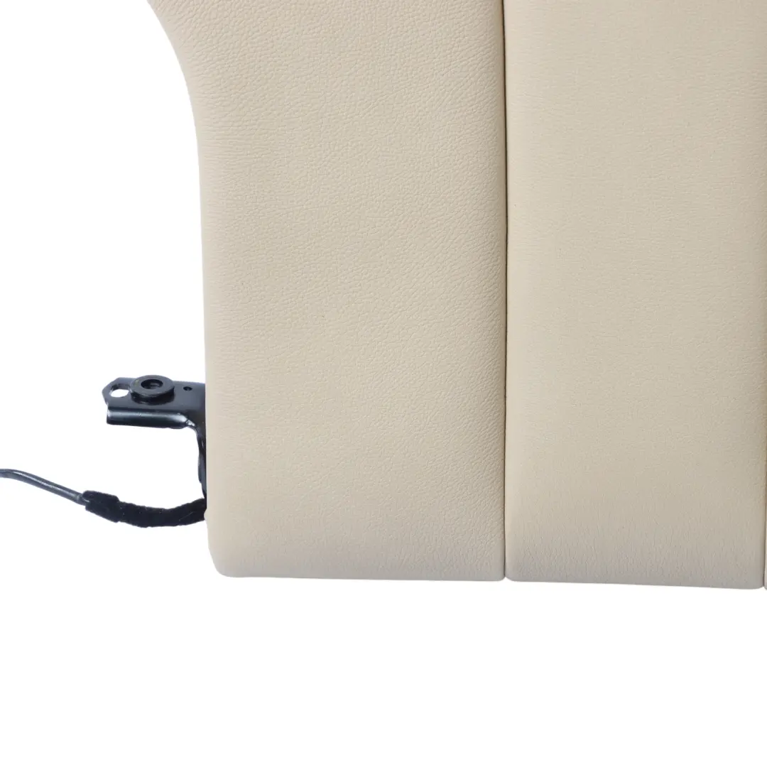 BMW F36 Seat Backrest Rear Heated Right O/S Covering Ivory White - SKU 7345781 - Part number 7345781
