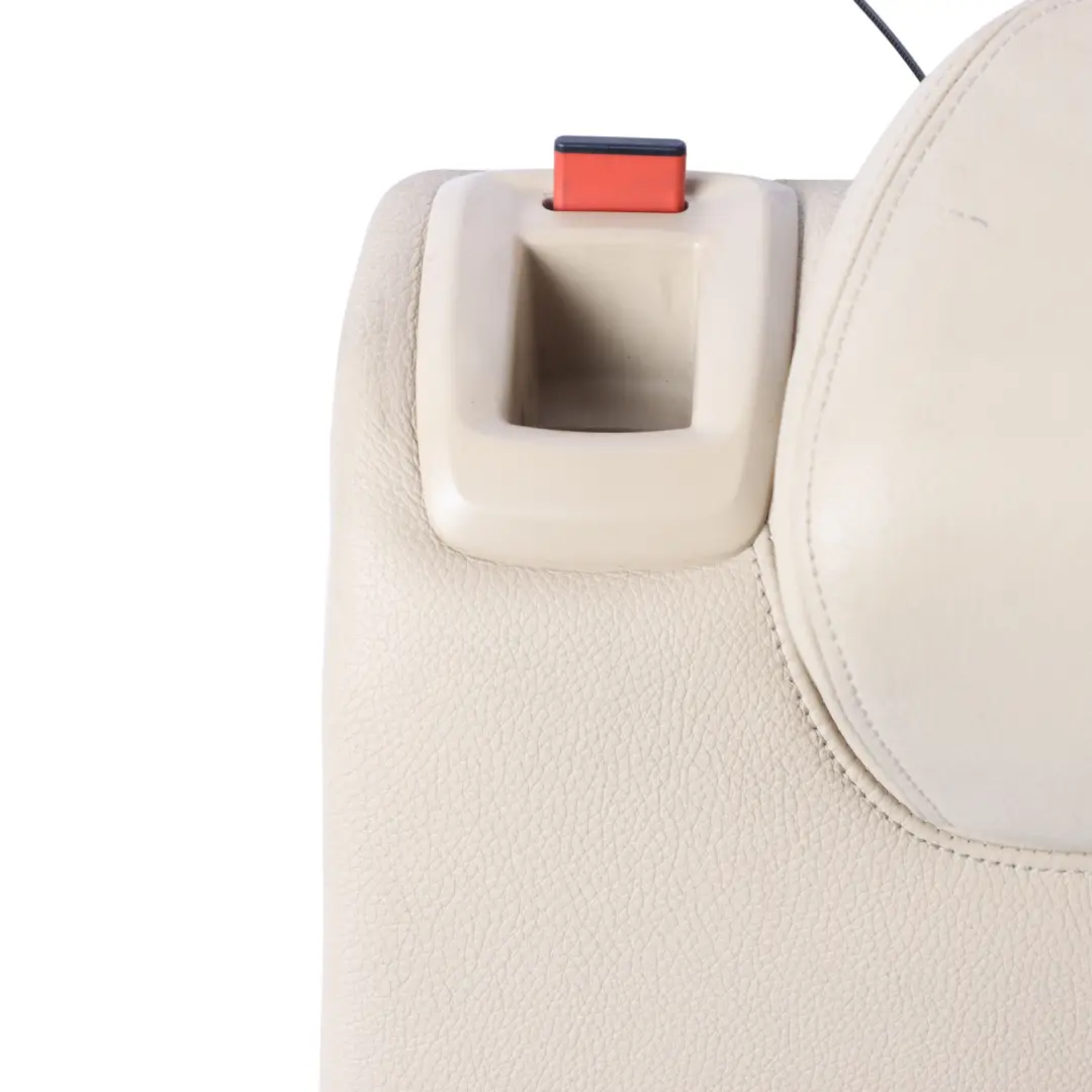 Backrest Rear Heated Right O/S Covering Ivory White to BMW F36 Seat with Part number 7345781 BMW F36 Seat Backrest Rear Heated Right O/S Covering Ivory White - SKU 7345781 - Part number 7345781