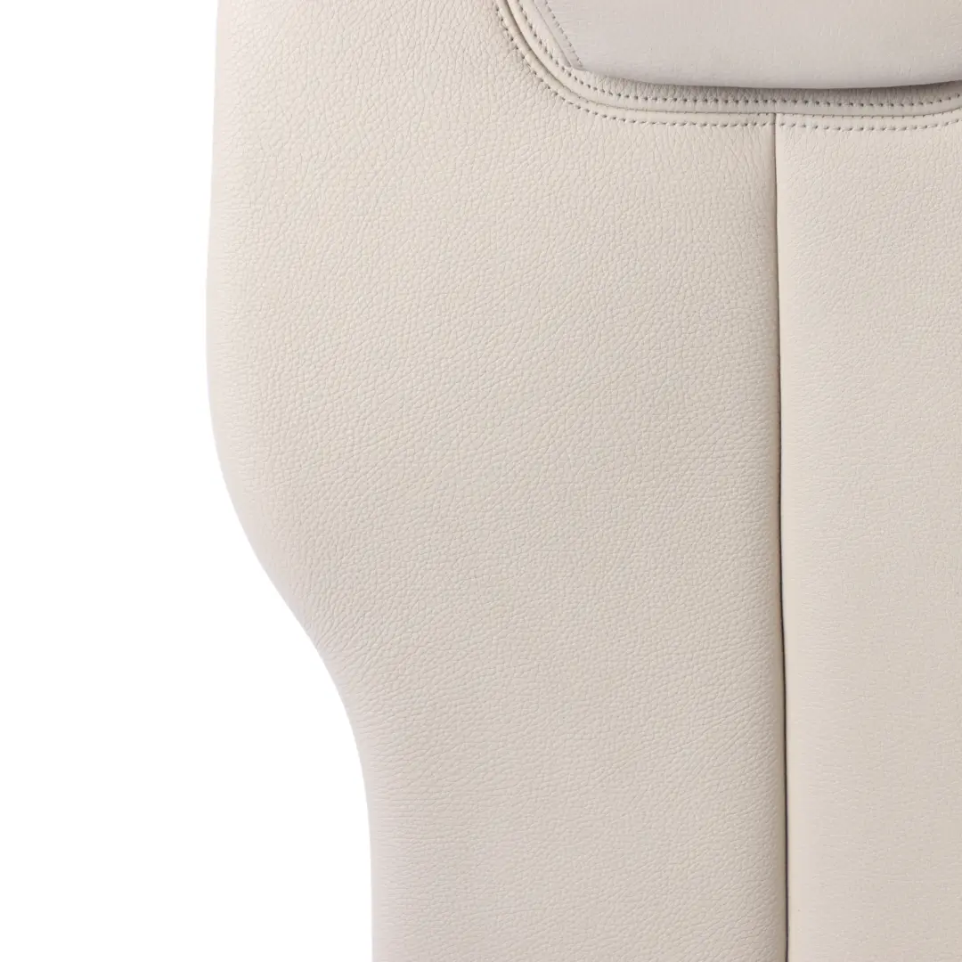 Backrest Rear Heated Right O/S Covering Ivory White to BMW F36 Seat with Part number 7345781 BMW F36 Seat Backrest Rear Heated Right O/S Covering Ivory White - SKU 7345781 - Part number 7345781