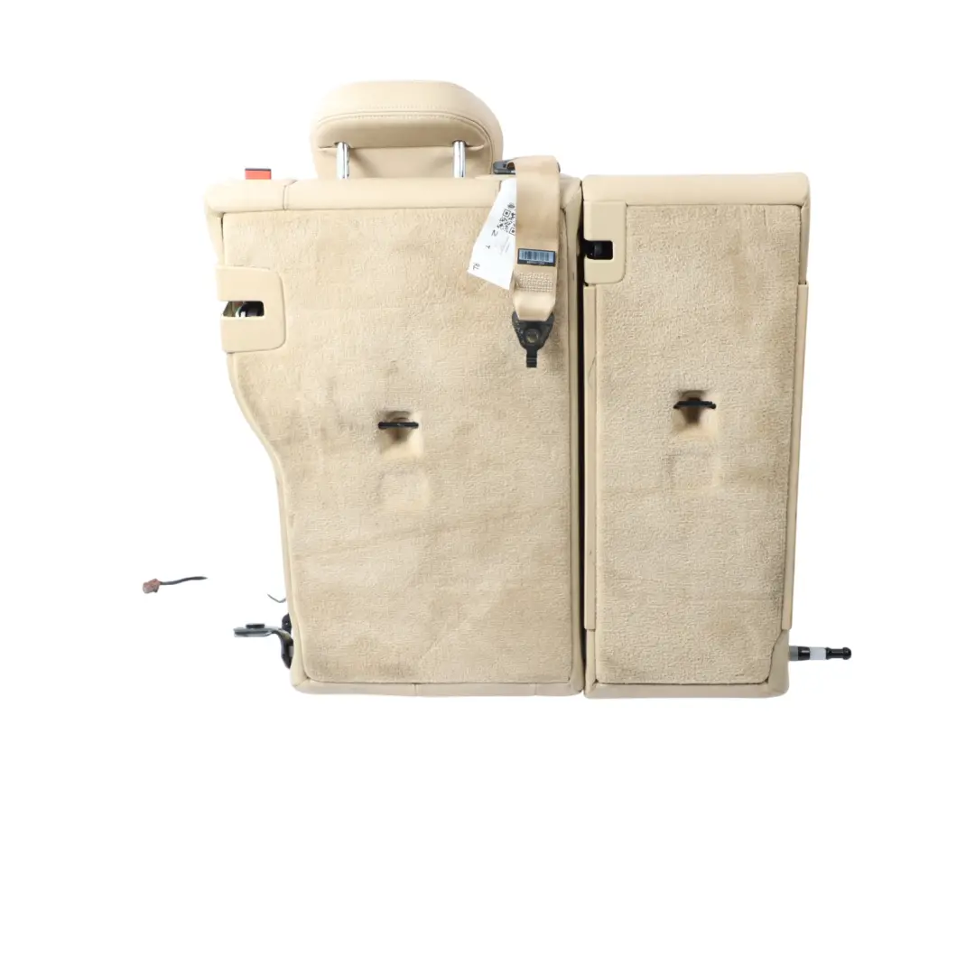 Backrest Heated Rear Left N/S Covering Ivory White to BMW F36 Seat with Part number 7345820 BMW F36 Seat Backrest Heated Rear Left N/S Covering Ivory White - SKU 7345820 - Part number 7345820