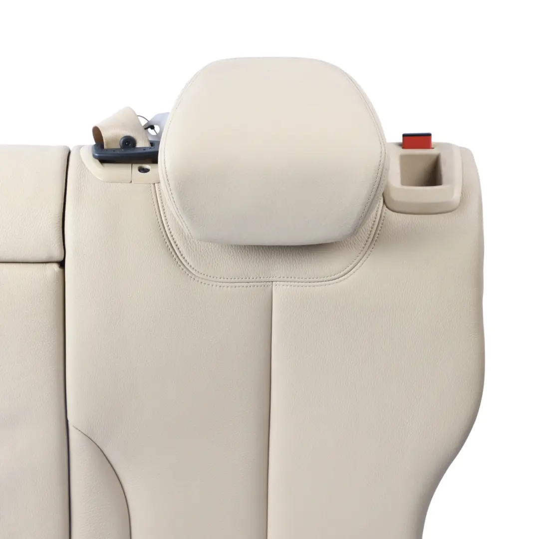 Backrest Heated Rear Left N/S Covering Ivory White to BMW F36 Seat with Part number 7345820 BMW F36 Seat Backrest Heated Rear Left N/S Covering Ivory White - SKU 7345820 - Part number 7345820