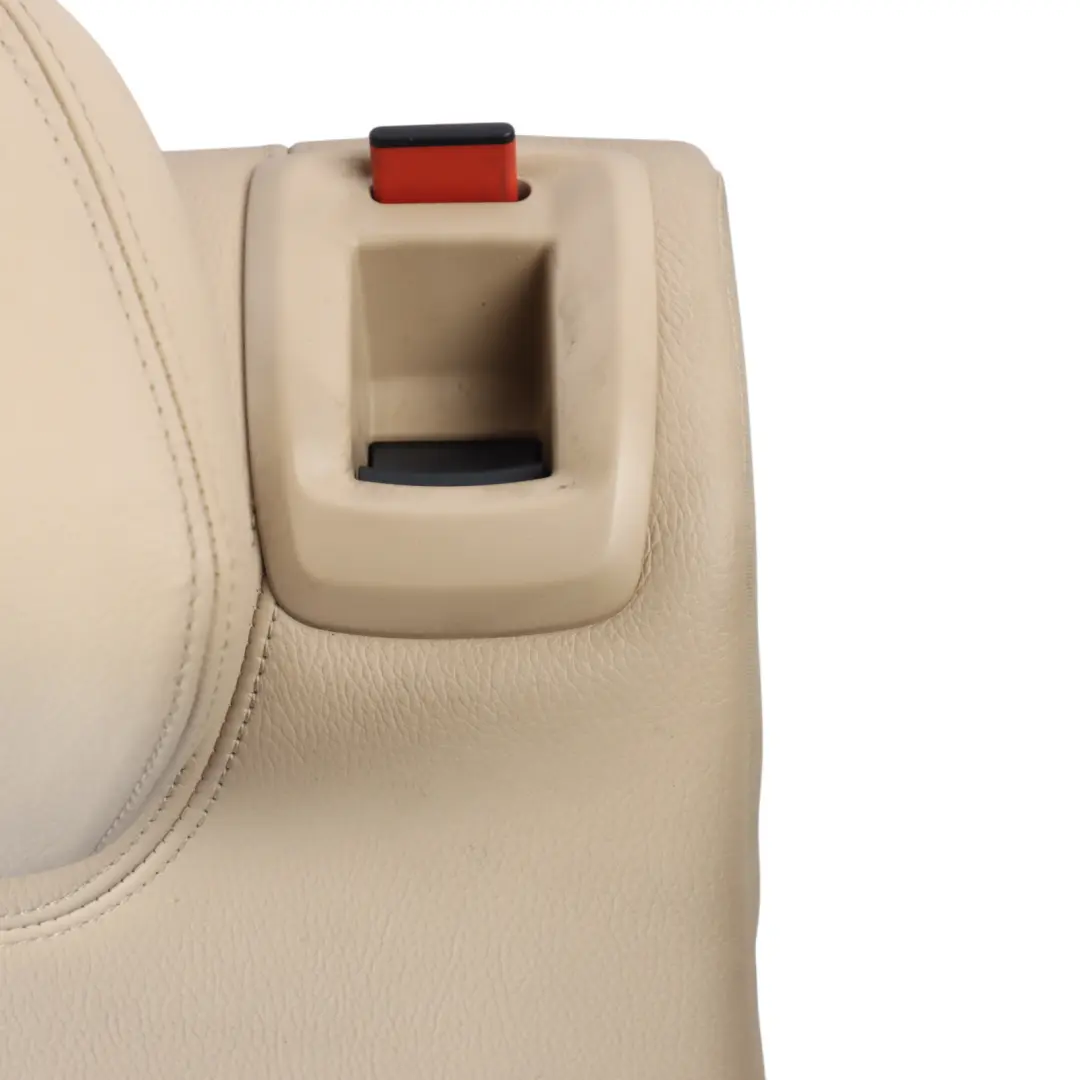 Backrest Heated Rear Left N/S Covering Ivory White to BMW F36 Seat with Part number 7345820 BMW F36 Seat Backrest Heated Rear Left N/S Covering Ivory White - SKU 7345820 - Part number 7345820