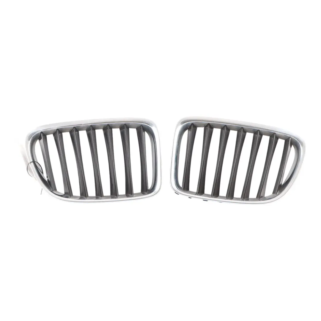 Front Grille Left Right N/O/S Bumper Panel Cover Kidney Set to BMW X1 E84 with Part number 7347670 BMW X1 E84 Front Grille Left Right N/O/S Bumper Panel Cover Kidney Set - SKU 7347670 - Part number 7347670