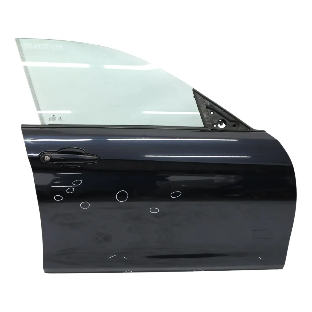 BMW F36 Puerta Delantera Derecha Carbonschwarz Carbon Black Metallic - 416 - SKU 7347722-CAR - Número de pieza 7347722
