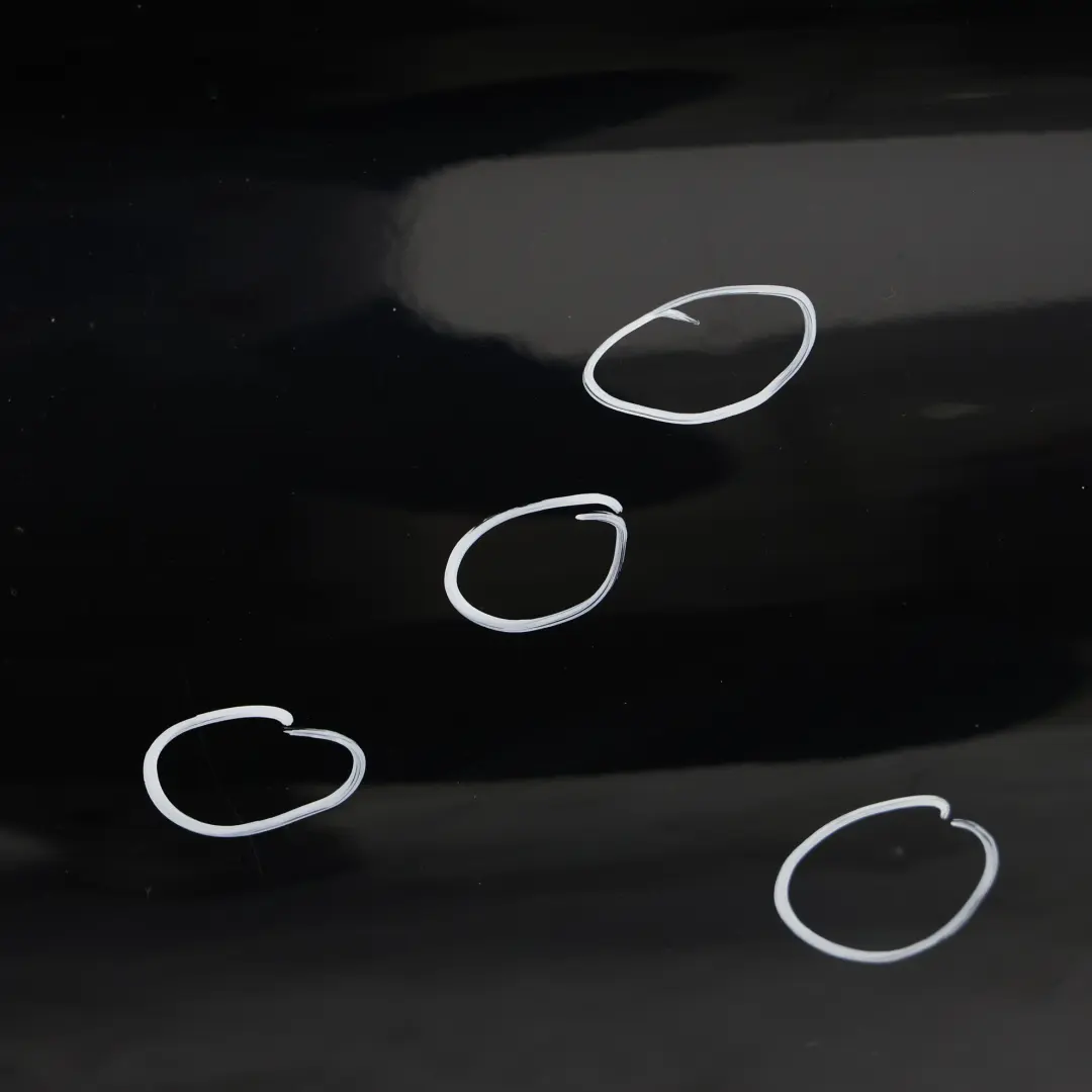 BMW F36 Tür vorne rechts Carbonschwarz Carbon Black Metallic - 416 - SKU 7347722-CAR - Teilenummer 7347722