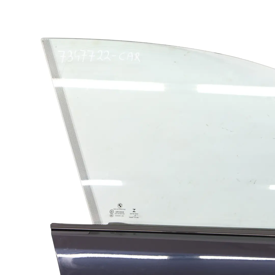 BMW F36 Door Front Right O/S Carbonschwarz Carbon Black Metallic - 416 - SKU 7347722-CAR - Part number 7347722