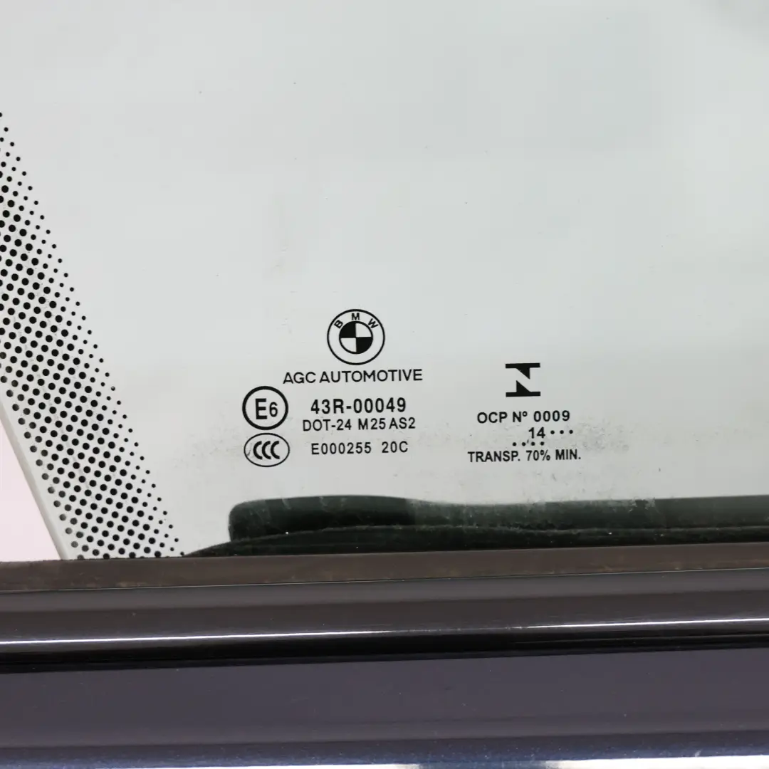 BMW F36 Drzwi Prawe Przednie Carbonschwarz Czarny Metalik - 416 - SKU 7347722-CAR - Numer Części 7347722