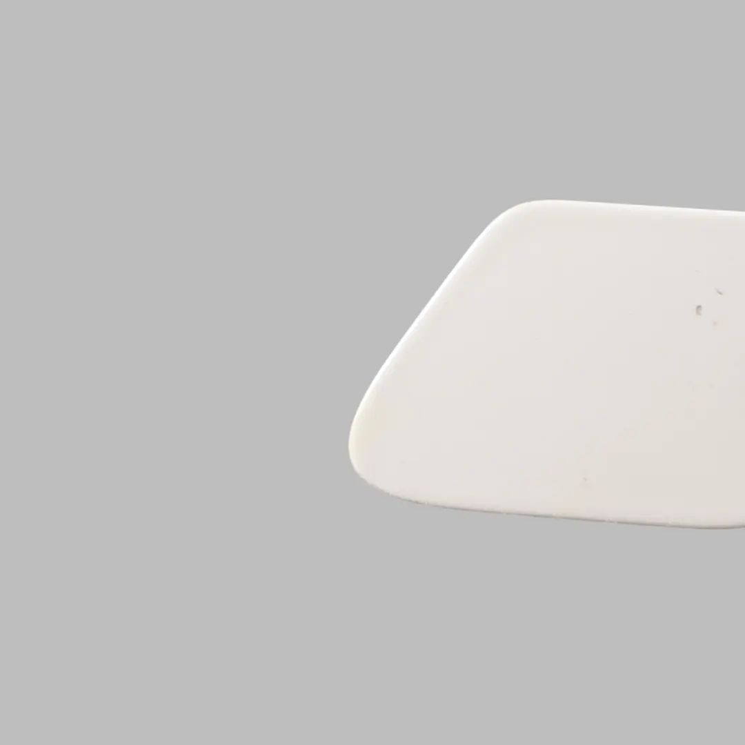 BMW X3 F25 LCI Front Headlight Washer Flap Cover Left N/S Alpinweiss White - 300 - SKU 7347931-AW - Part number 7347931