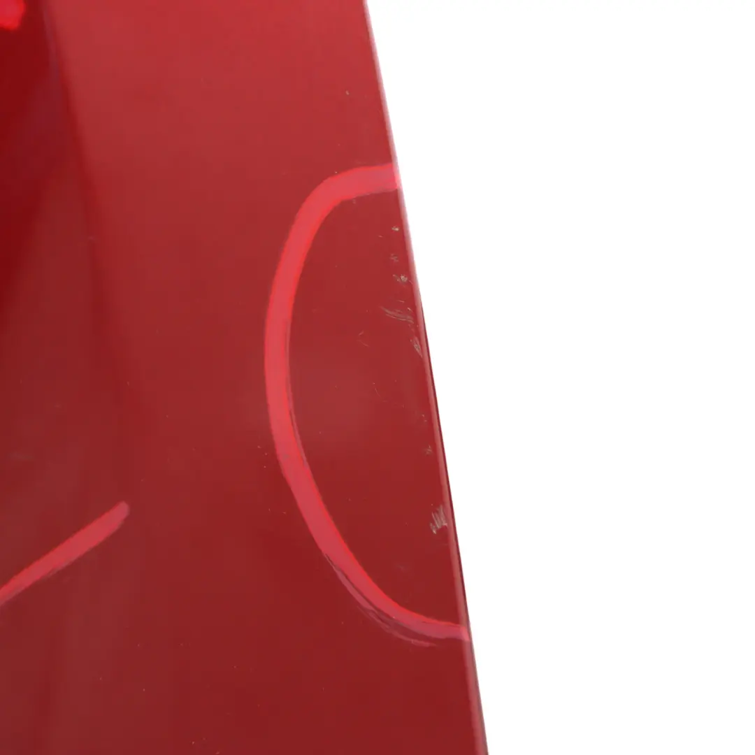 Spoiler BMW F46 Gran Tourer Upper Trunk Lid Trim Flamenco Red - C06 to Rear with Part number 7349448 Rear Spoiler BMW F46 Gran Tourer Upper Trunk Lid Trim Flamenco Red - C06 - SKU 7349448-FLR - Part number 7349448