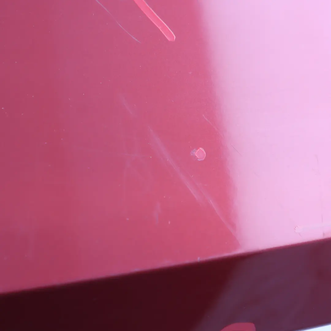 Spoiler BMW F46 Gran Tourer Upper Trunk Lid Trim Flamenco Red - C06 to Rear with Part number 7349448 Rear Spoiler BMW F46 Gran Tourer Upper Trunk Lid Trim Flamenco Red - C06 - SKU 7349448-FLR - Part number 7349448