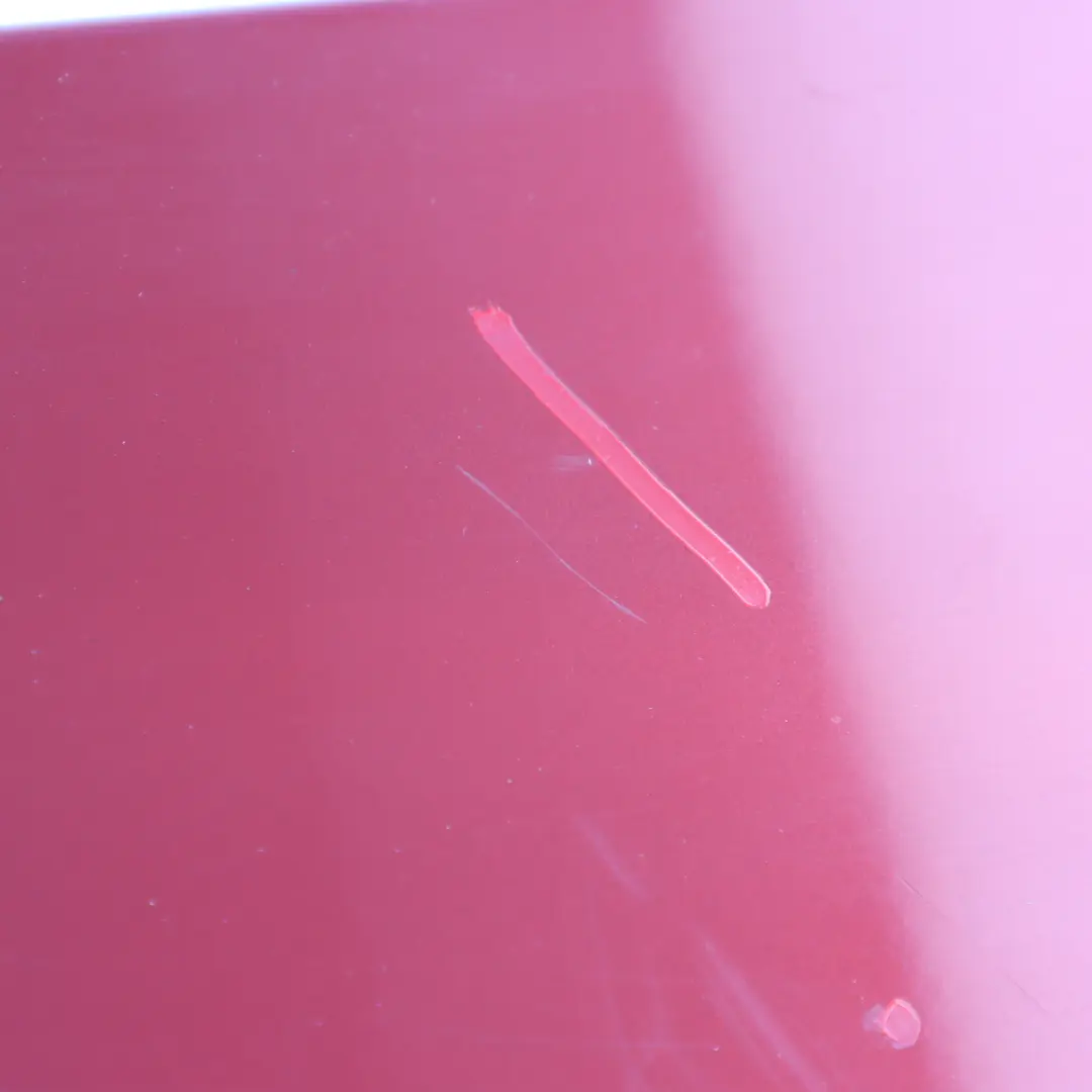 Spoiler BMW F46 Gran Tourer Upper Trunk Lid Trim Flamenco Red - C06 to Rear with Part number 7349448 Rear Spoiler BMW F46 Gran Tourer Upper Trunk Lid Trim Flamenco Red - C06 - SKU 7349448-FLR - Part number 7349448