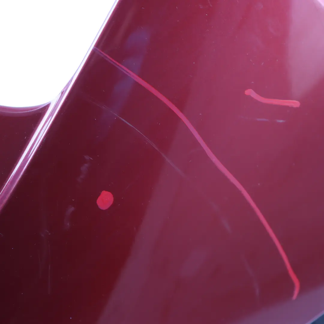 Rear Spoiler BMW F46 Gran Tourer Upper Trunk Lid Trim Flamenco Red - C06 - SKU 7349448-FLR - Part number 7349448