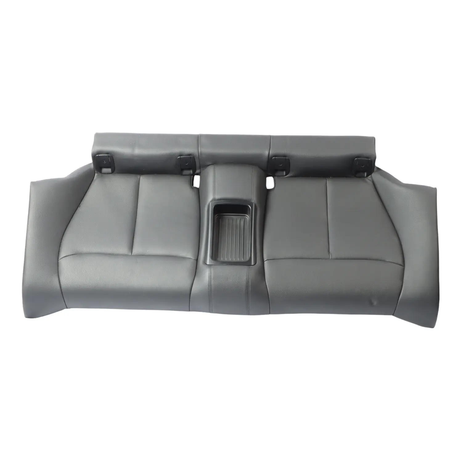BMW F32 Asiento Banqueta Trasero Sofá Revestimiento Cuero Dakota Negro 7352433