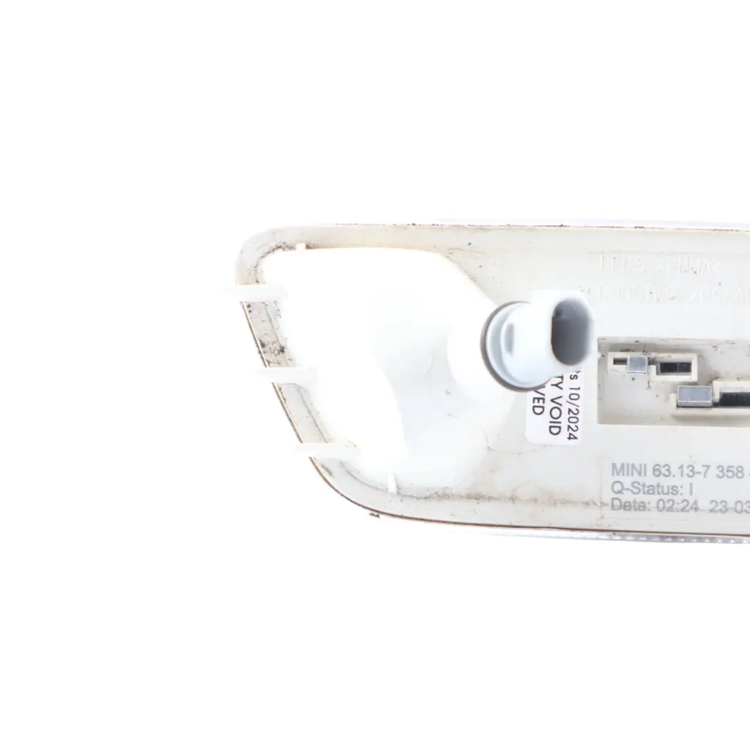 Mini F54 Additional Turn Indicator Lamp Light White Front Left N/S - SKU 7358469 - Part number 7358469
