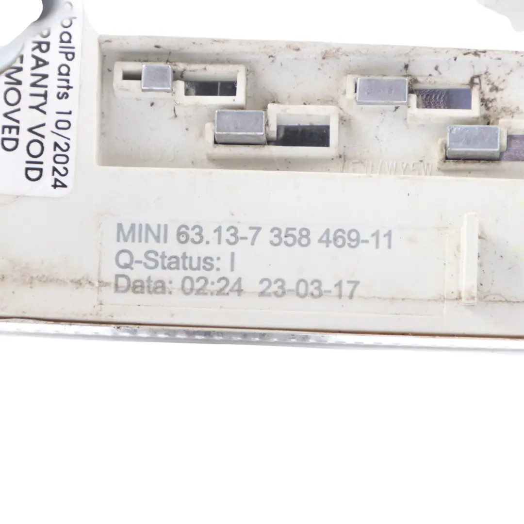 Additional Turn Indicator Lamp Light White Front Left N/S to Mini F54 with Part number 7358469 Mini F54 Additional Turn Indicator Lamp Light White Front Left N/S - SKU 7358469 - Part number 7358469