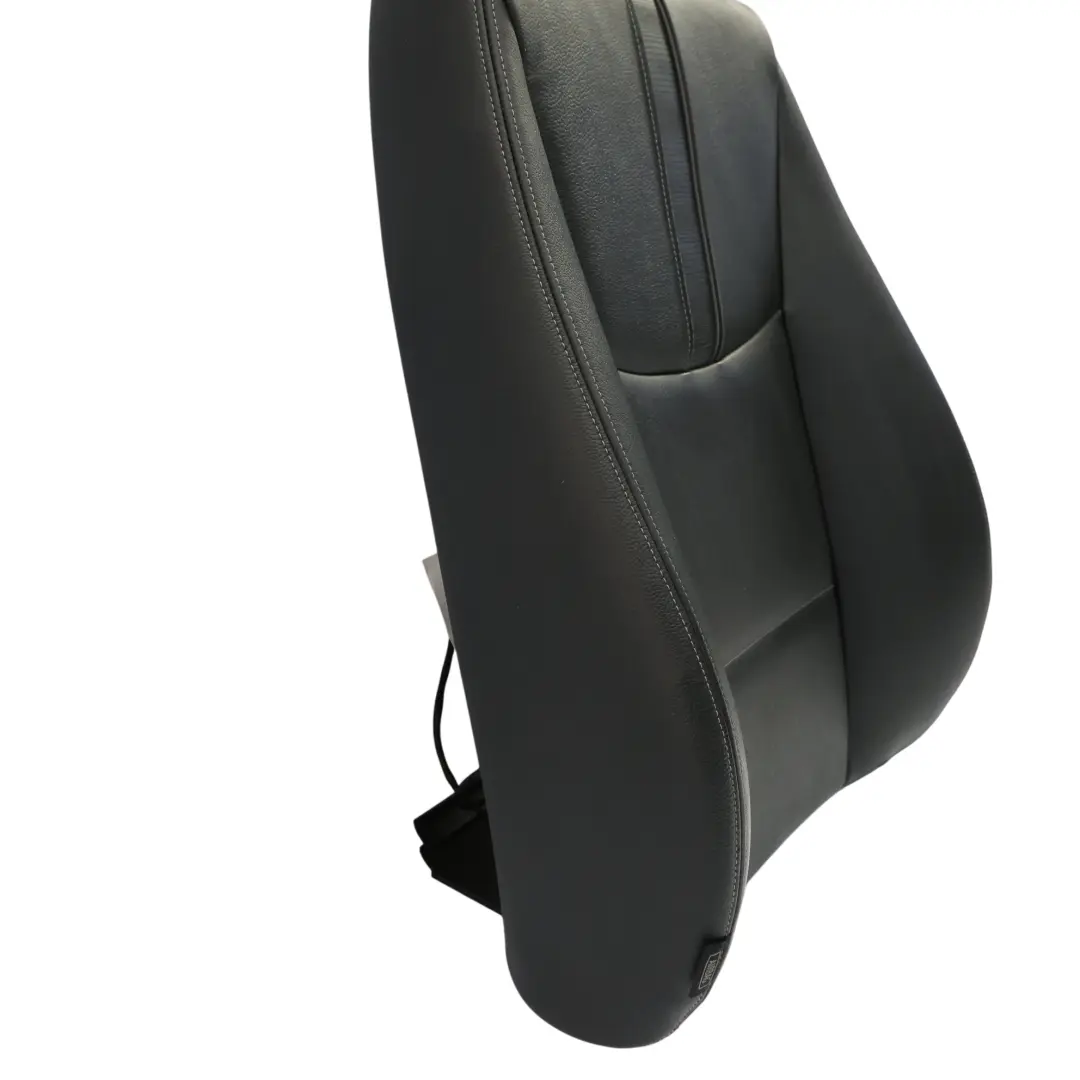 Oparcie Fotela Przedniego Grzane Skóra Nevada Black do BMW X3 F25 X4 F26 o numerze 7366958 BMW X3 F25 X4 F26 Oparcie Fotela Przedniego Grzane Skóra Nevada Black - SKU 7366958 - Numer Części 7366958