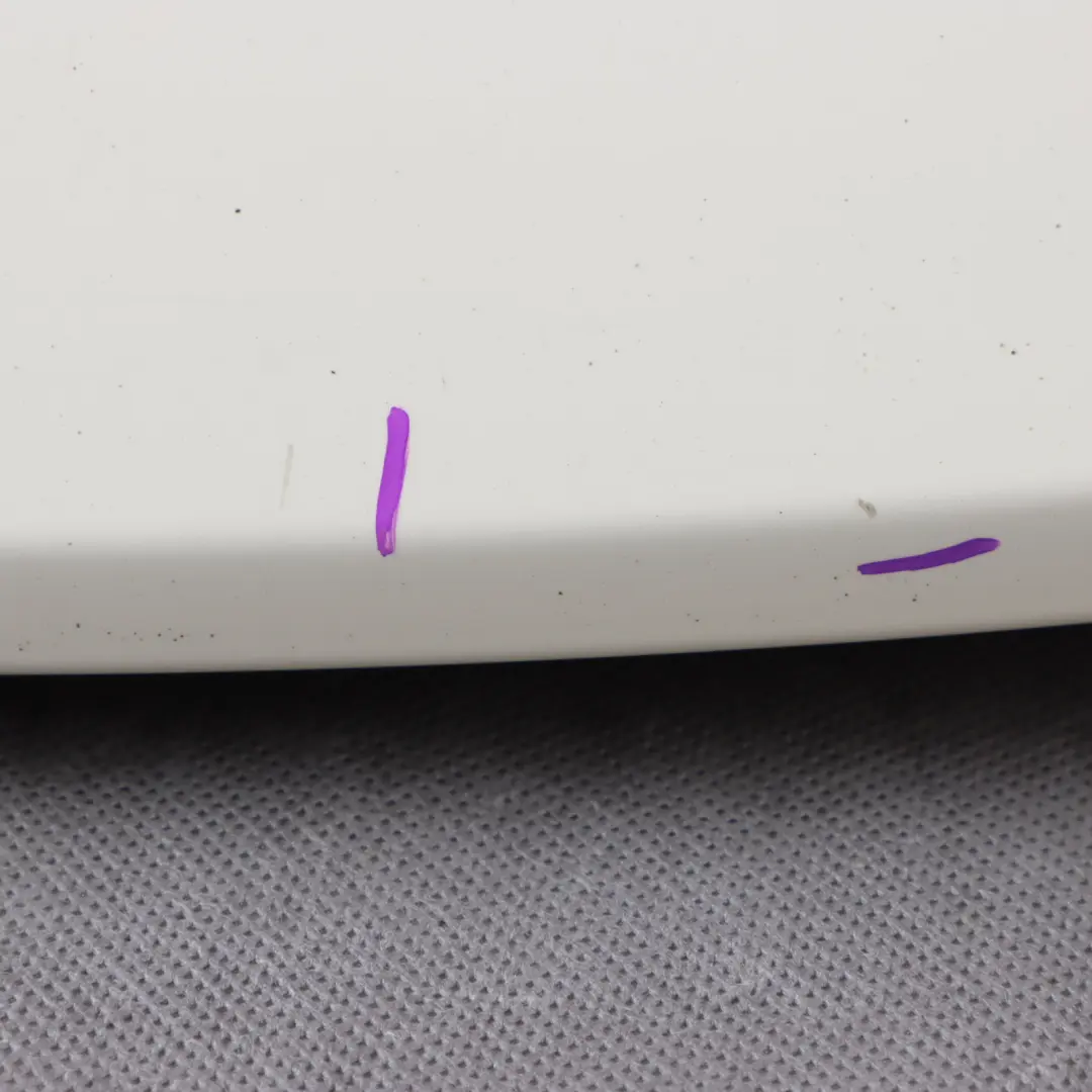 Spoiler Trim Rear Tailgate Trunk Lid Cover Pepper White - 850 7328549 to Mini F55 with Part number 7379603 Mini F55 Spoiler Trim Rear Tailgate Trunk Lid Cover Pepper White - 850 7328549 - SKU 7379603-PW - Part number 7379603