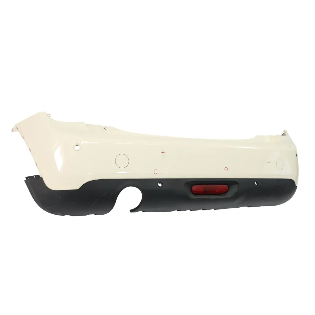  Hintere Stoßstange Mini F55 Komplette Zierleiste Abdeckung Pepper White - 850 - SKU 7380024-PW - Teilenummer 7380024