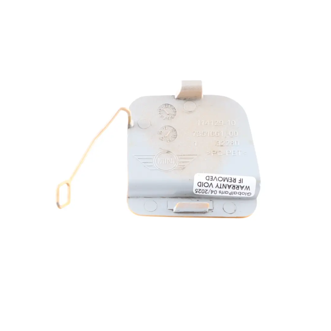 Mini F56 F57 Rear Bumper Towing Eye Trim Panel Cover Volcanic Orange - B70 - SKU 7382174-VOR - Part number 7382174