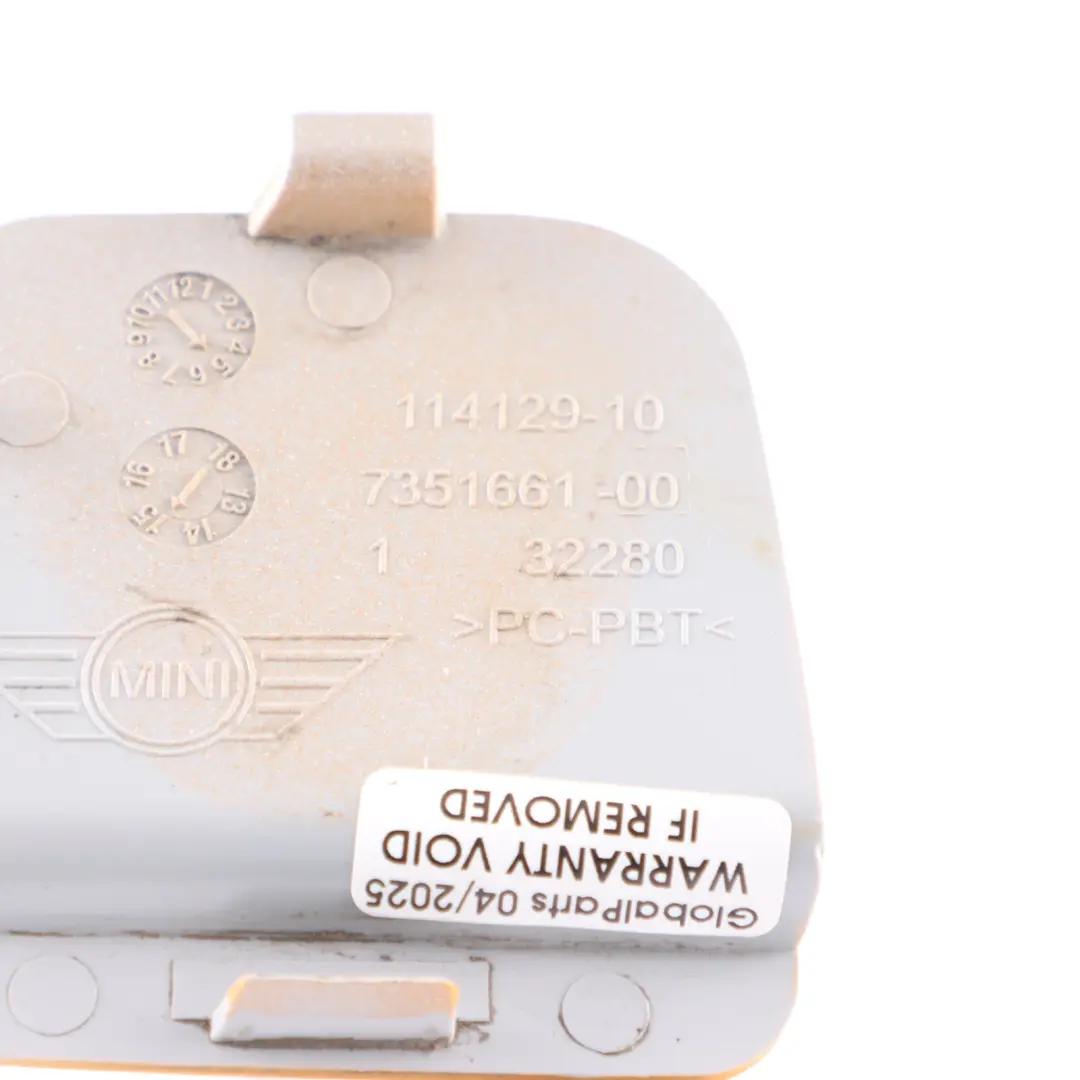 Mini F56 F57 Rear Bumper Towing Eye Trim Panel Cover Volcanic Orange - B70 - SKU 7382174-VOR - Part number 7382174