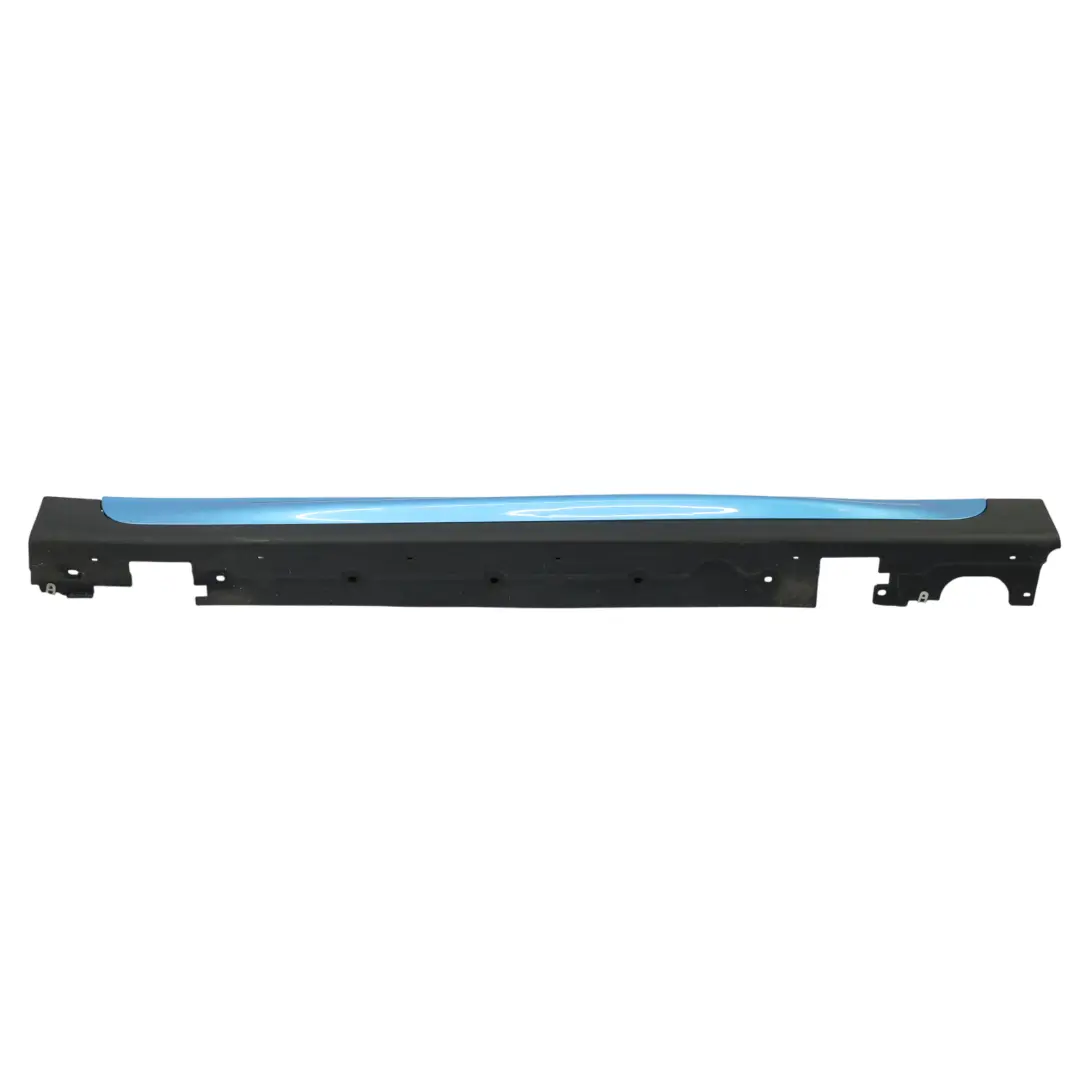 Mini F56 F57 Side Skirt Left N/S JCW Sill Cover Panel Electric Blue II - B86 - SKU 7382181-ELBII - Part number 7382181