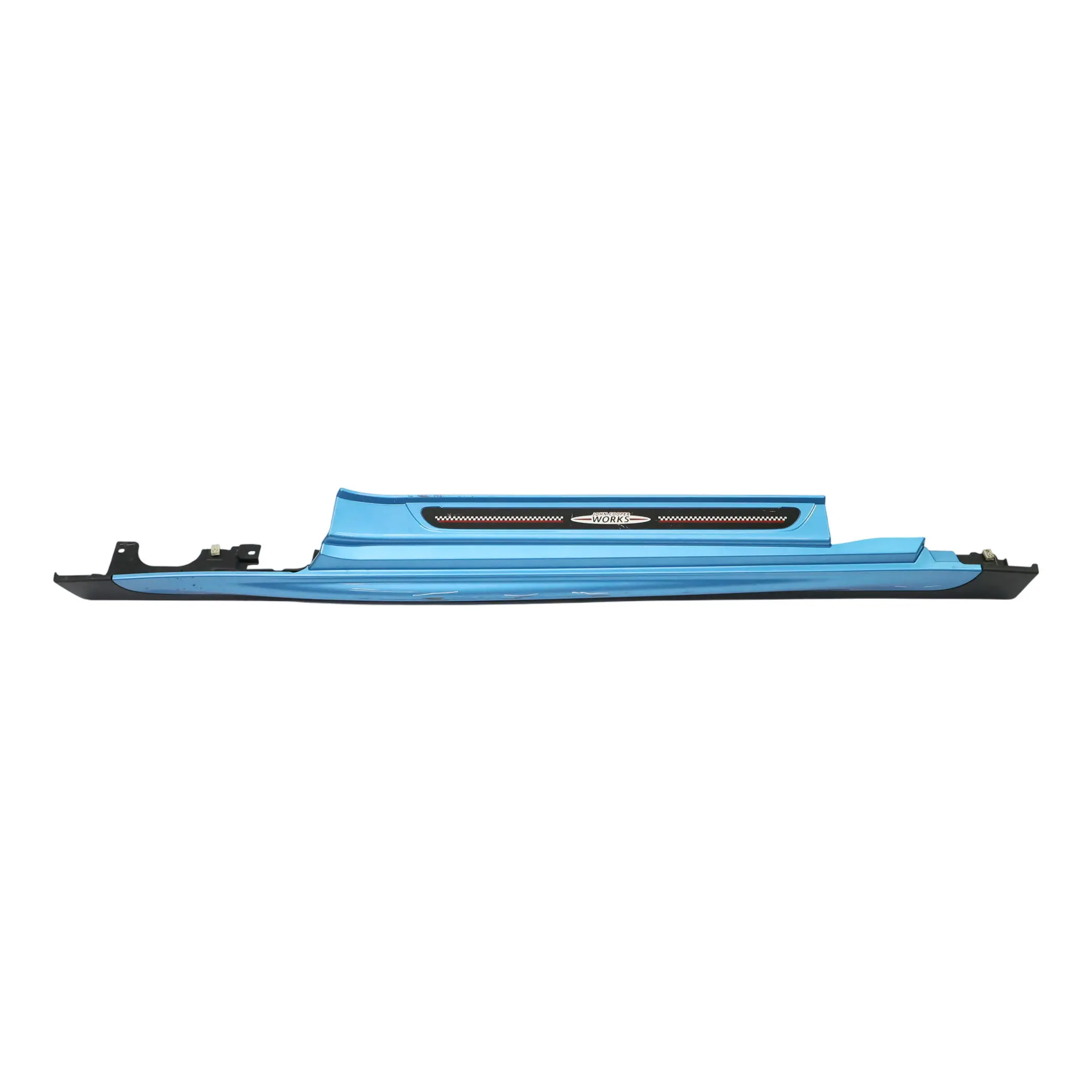Mini F56 F57 Side Skirt Right O/S JCW Sill Cover Panel Electric Blue II - B86