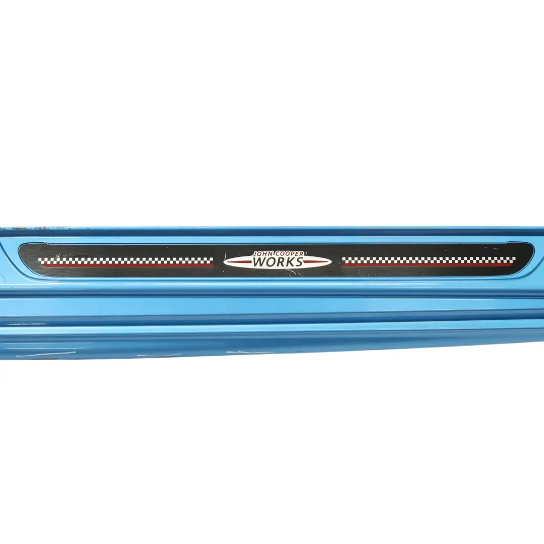 Mini F56 F57 Próg Prawy JCW Listwa Progowa Electric Blue II Niebieski - B86 - SKU 7382182-ELBII - Numer Części 7382182