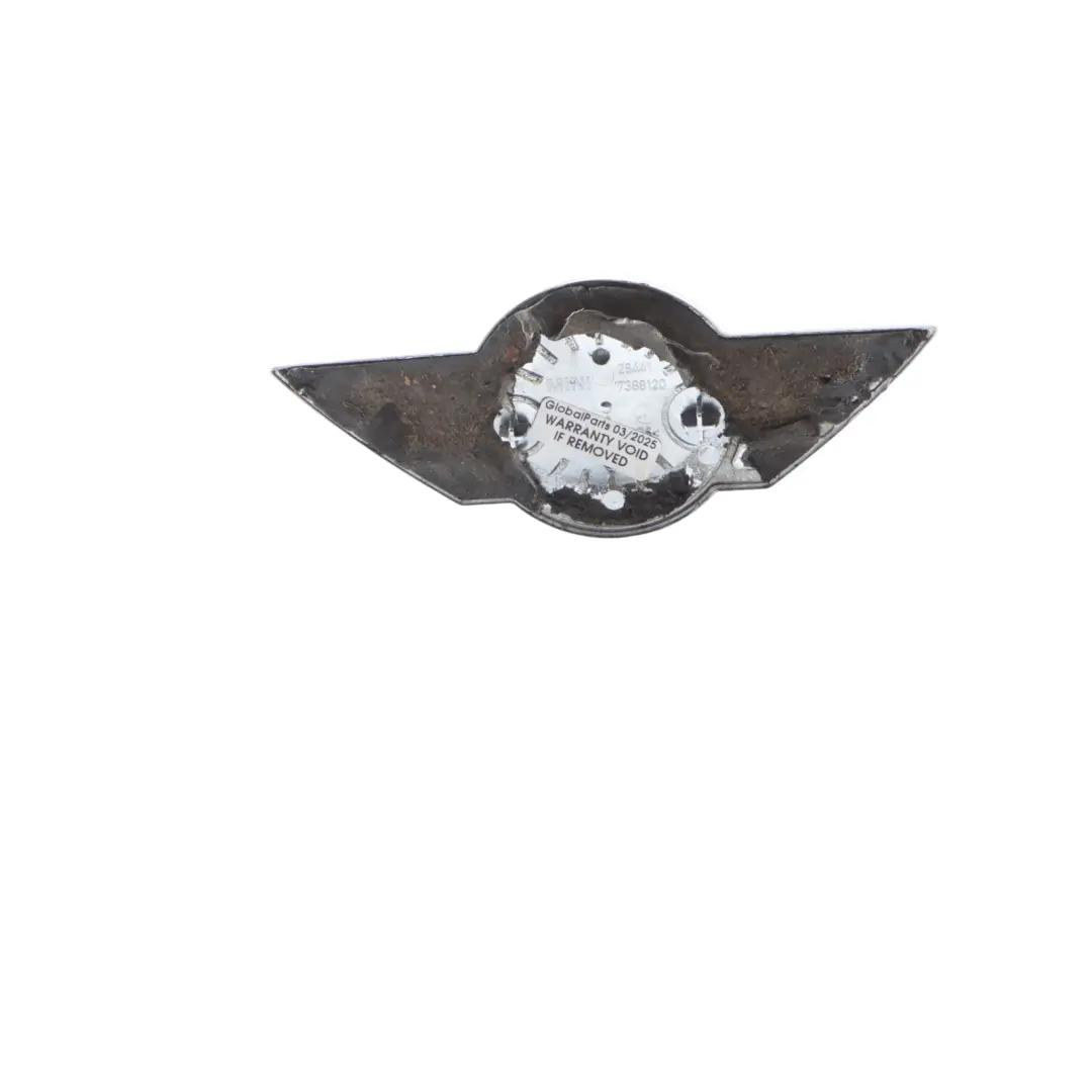 Mini F60 Front Badge Bonnet Hood Emblem Logo Chrome - SKU 7388120 - Part number 7388120