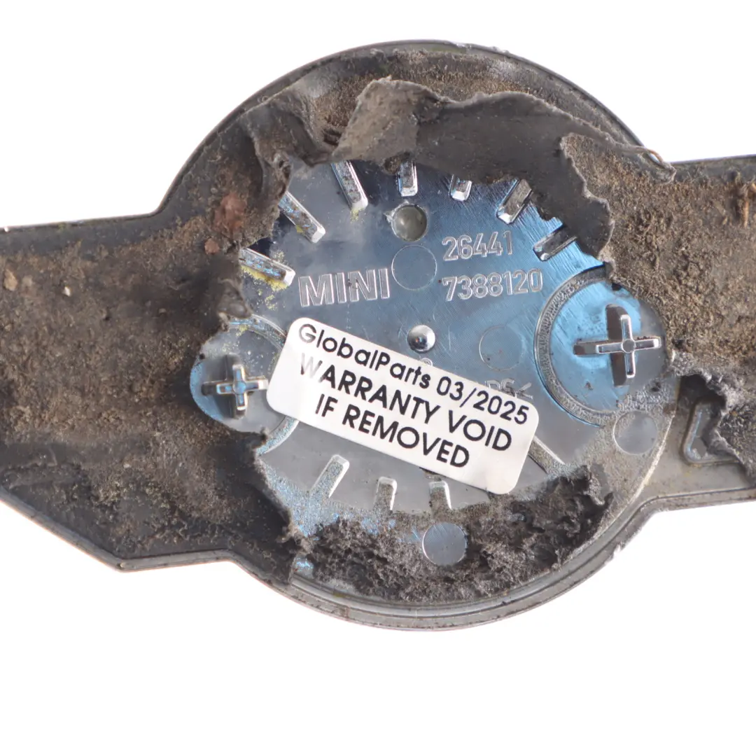 Front Badge Bonnet Hood Emblem Logo Chrome to Mini F60 with Part number 7388120 Mini F60 Front Badge Bonnet Hood Emblem Logo Chrome - SKU 7388120 - Part number 7388120