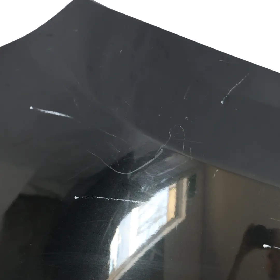 BMW F22 F23 Rear Bumper Sport Line Trim Panel Black Sapphire Metallic - 475 - SKU 7390348-BS - Part number 7390348