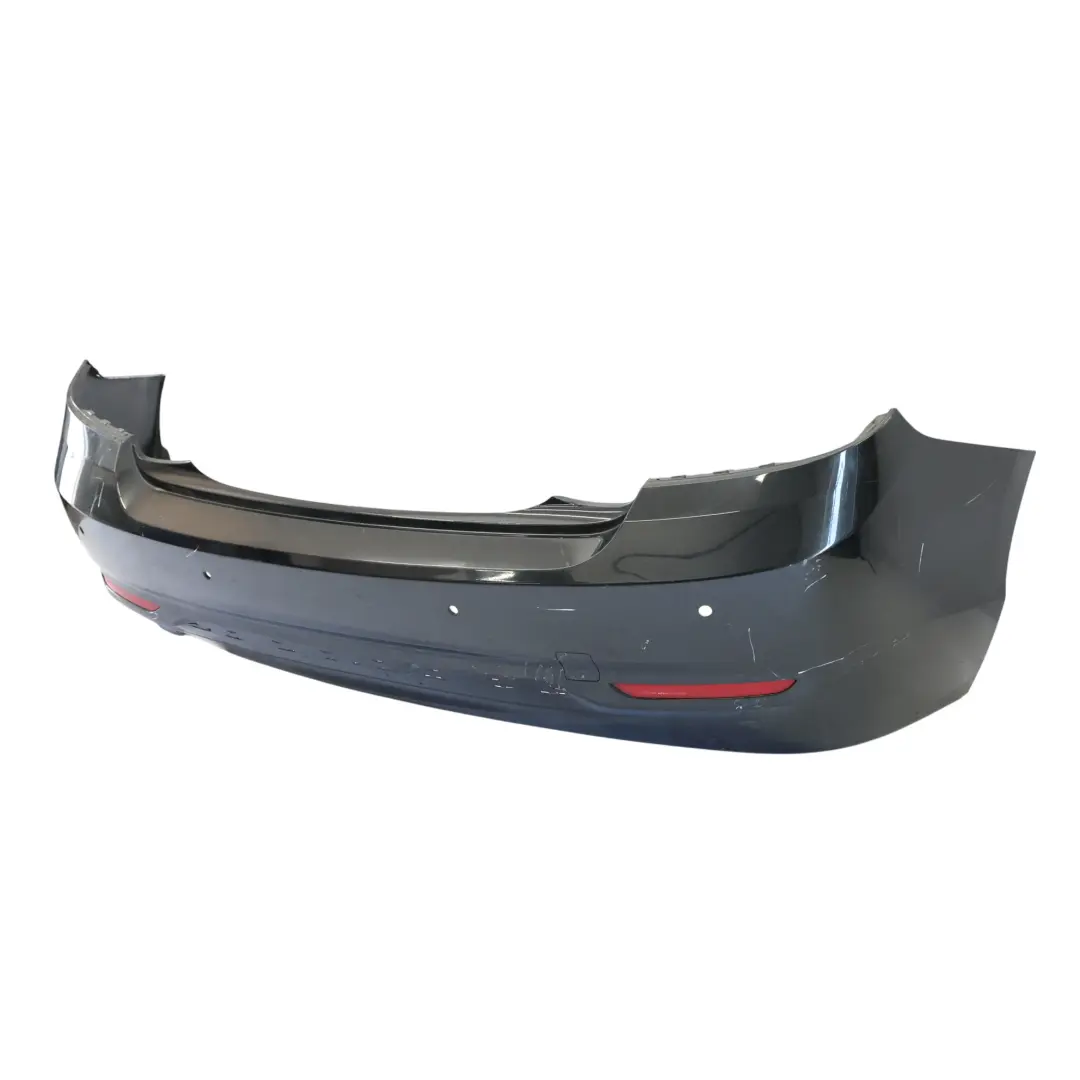 BMW F22 F23 Tylny Zderzak Sport Line Black Sapphire Czarny Metalik - 475 - SKU 7390348-BS - Numer Części 7390348