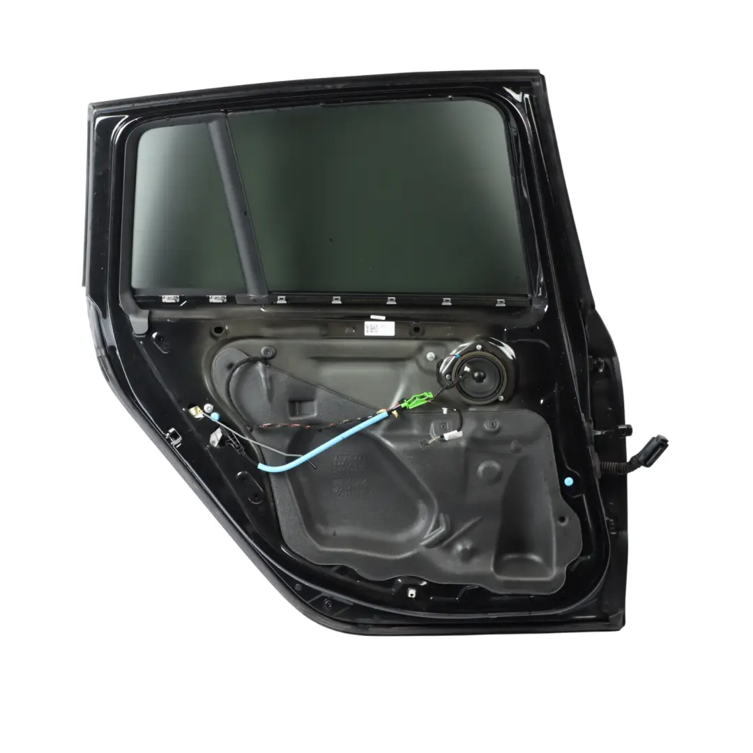 BMW F46 Gran Tourer Door Rear Left N/S Black Sapphire Metallic - 475 - SKU 7392325-BS - Part number 7392325