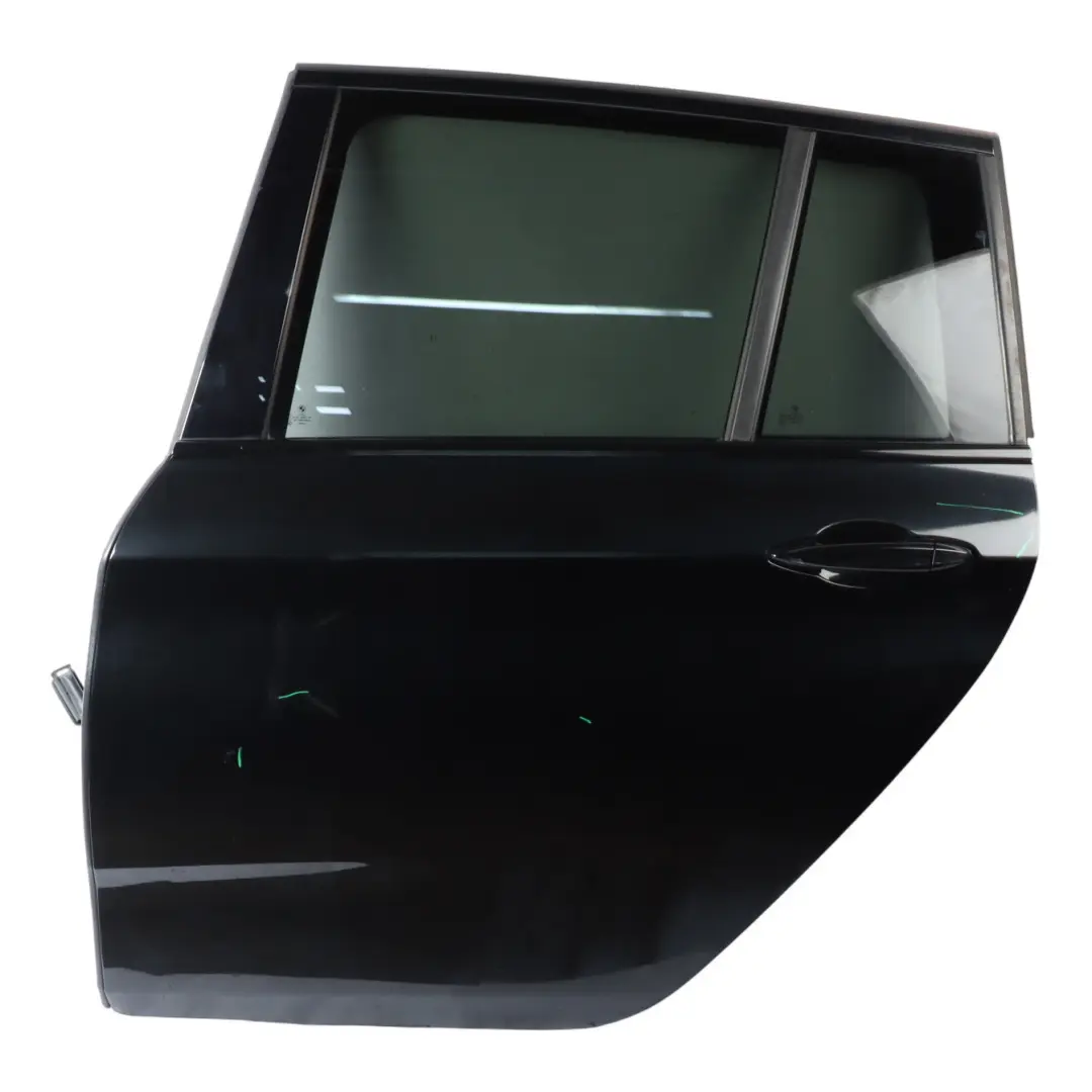 Door Rear Left N/S Black Sapphire Metallic - 475 to BMW F46 Gran Tourer with Part number 7392325 BMW F46 Gran Tourer Door Rear Left N/S Black Sapphire Metallic - 475 - SKU 7392325-BS - Part number 7392325
